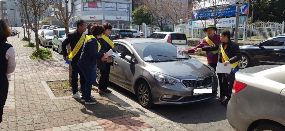 이도2동, 시민과 함께하는 교통기초질서 지키기 캠페인 전개 첨부이미지