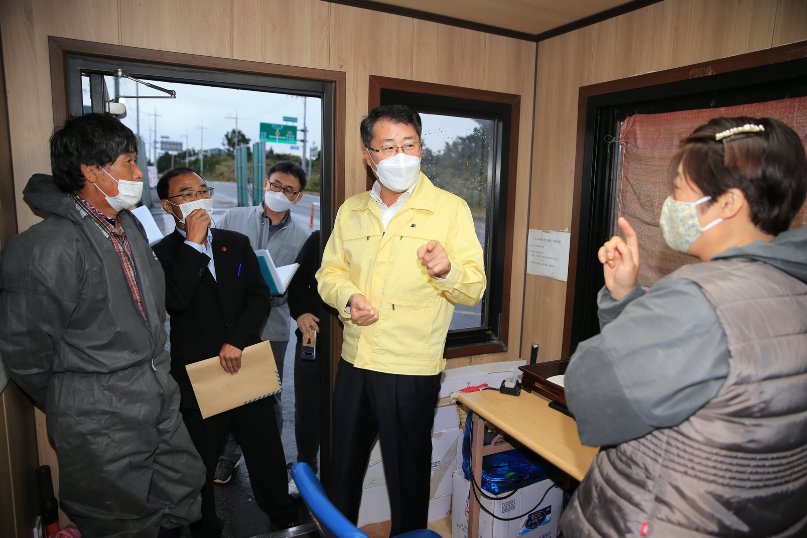 안동우제주시장 가축방역초소 현장점검 첨부이미지