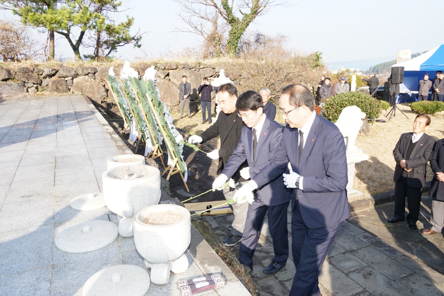 하귀 영모원 합동위령제 참석 첨부이미지