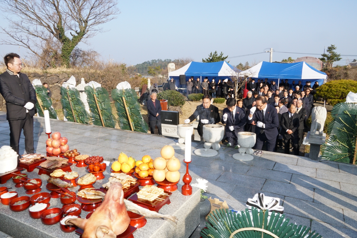 하귀 영모원 합동위령제 참석 첨부이미지