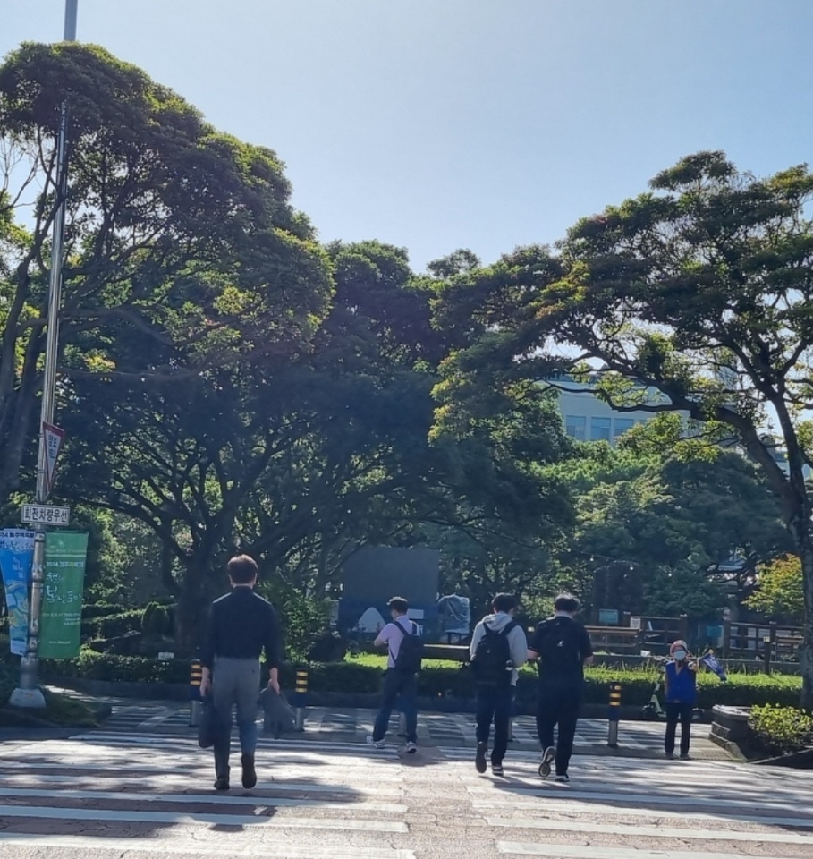 바르게살기운동연동위원회, 교통질서 캠페인 실시 첨부이미지