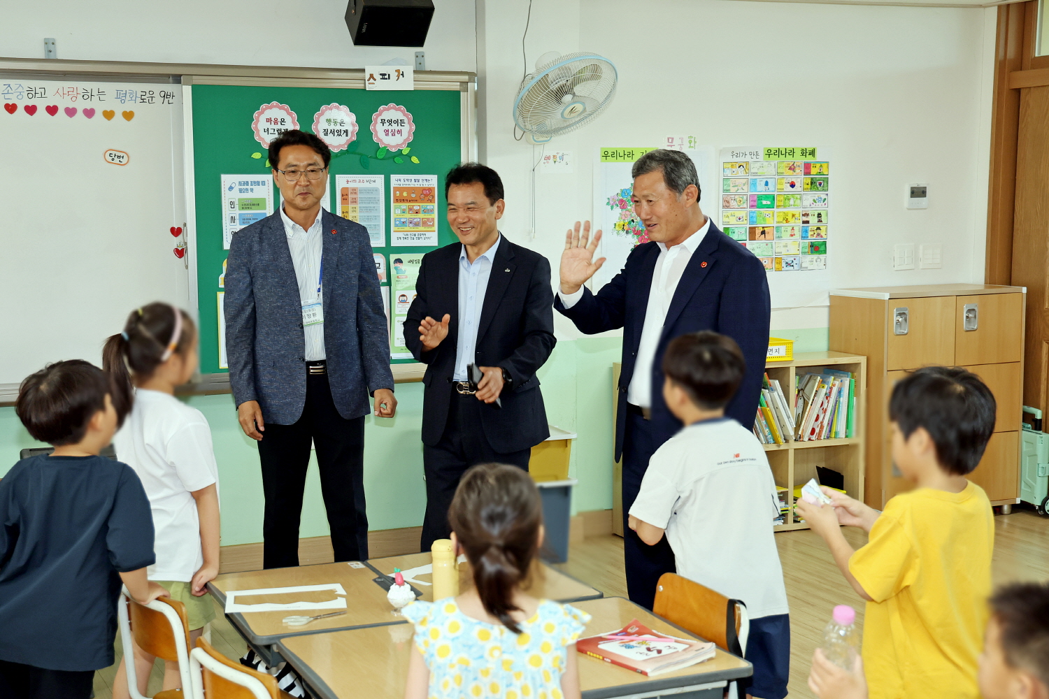 아라초등학교 돌봄교실 체험 방문 첨부이미지