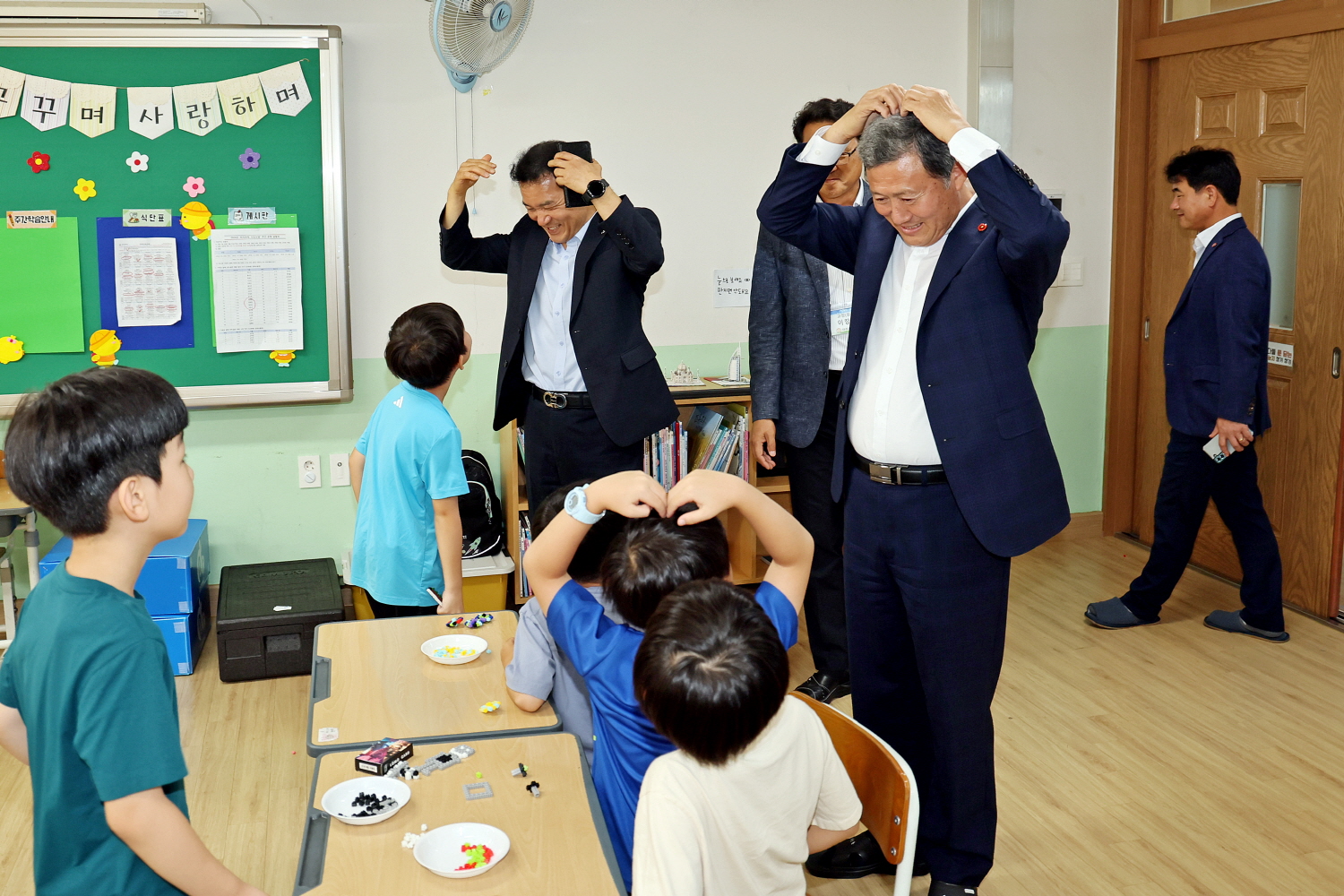 아라초등학교 돌봄교실 체험 방문 첨부이미지