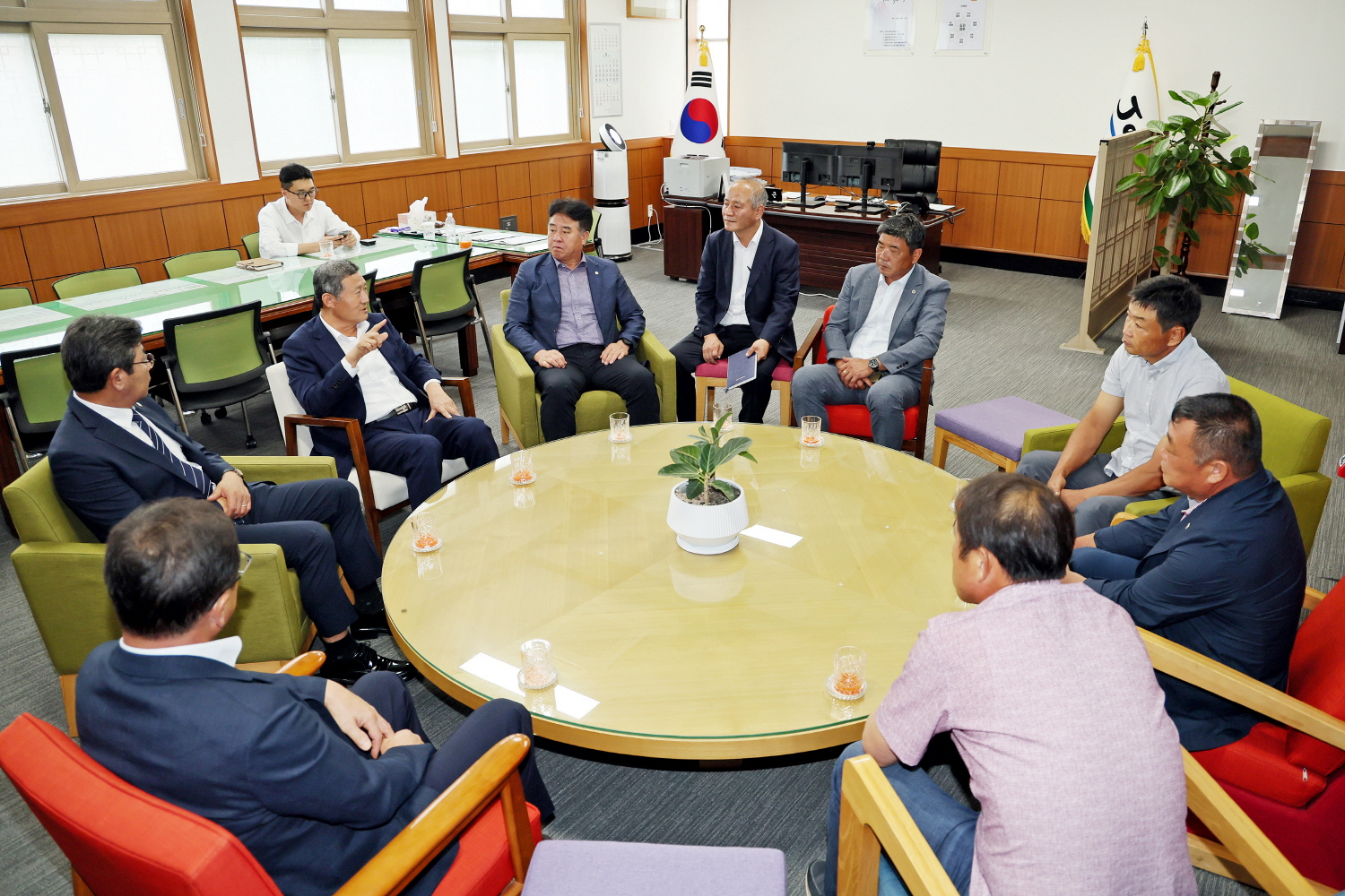 한국후계농업경영인중앙연합회 임원 면담 첨부이미지