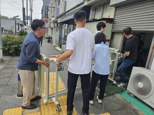 일도1동, 관내 독거노인 가구에 의료용 전동침대 3대 전달