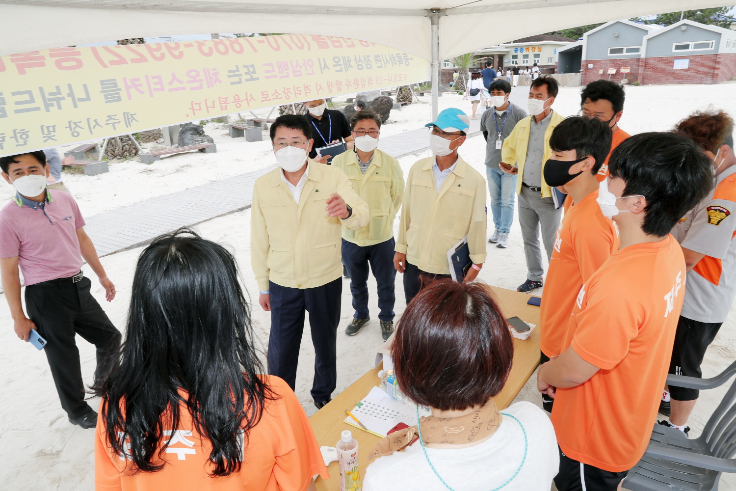 해수욕장 개장에 따른 현장점검(서부지역) 첨부이미지