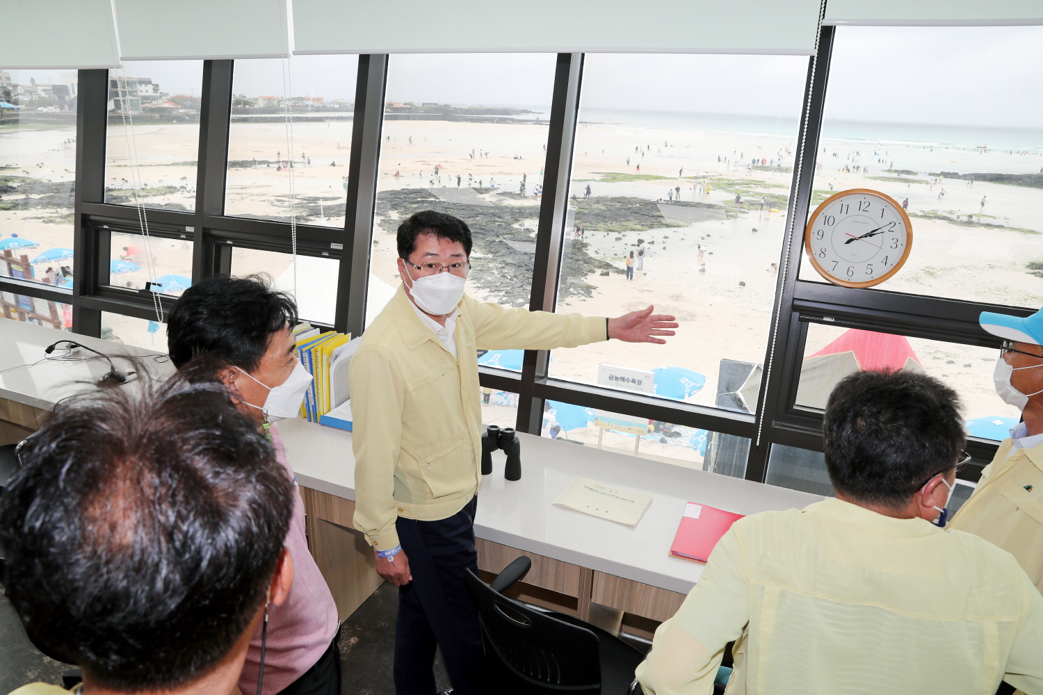 해수욕장 개장에 따른 현장점검(서부지역) 첨부이미지