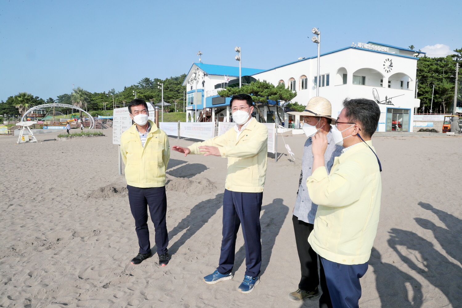 제주시 서부지역 해수욕장 현장점검 첨부이미지