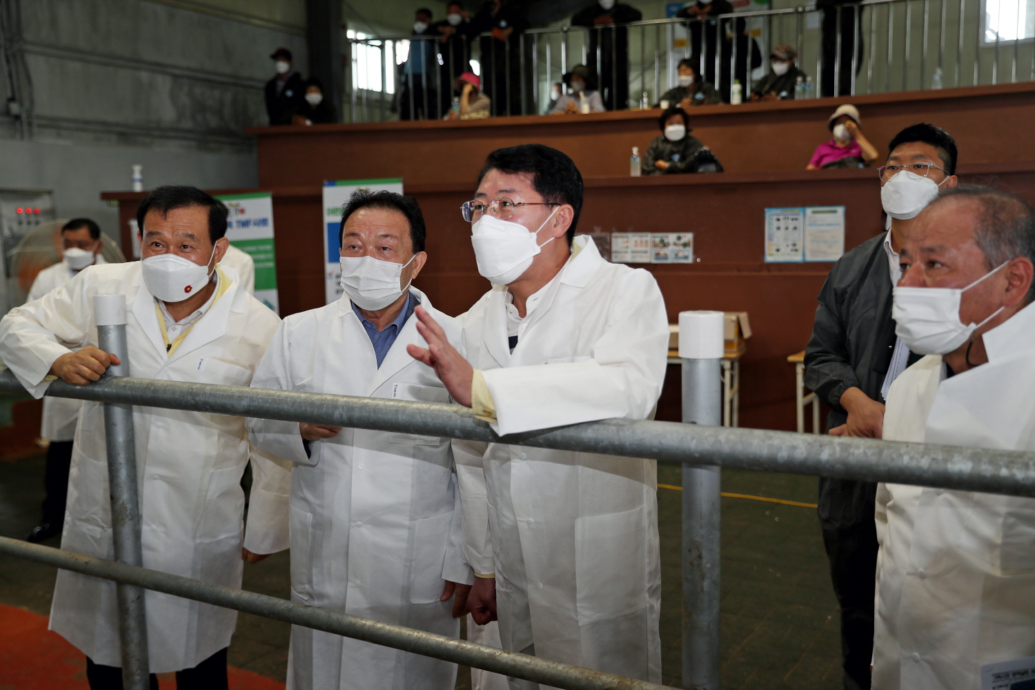 가축시장 방역실태 현장점검 첨부이미지