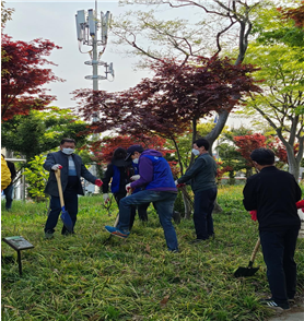 바르게살기운동일도2동위원회, 제77회 식목일 기념‘식목일 나무 심기 행사’ 첨부이미지