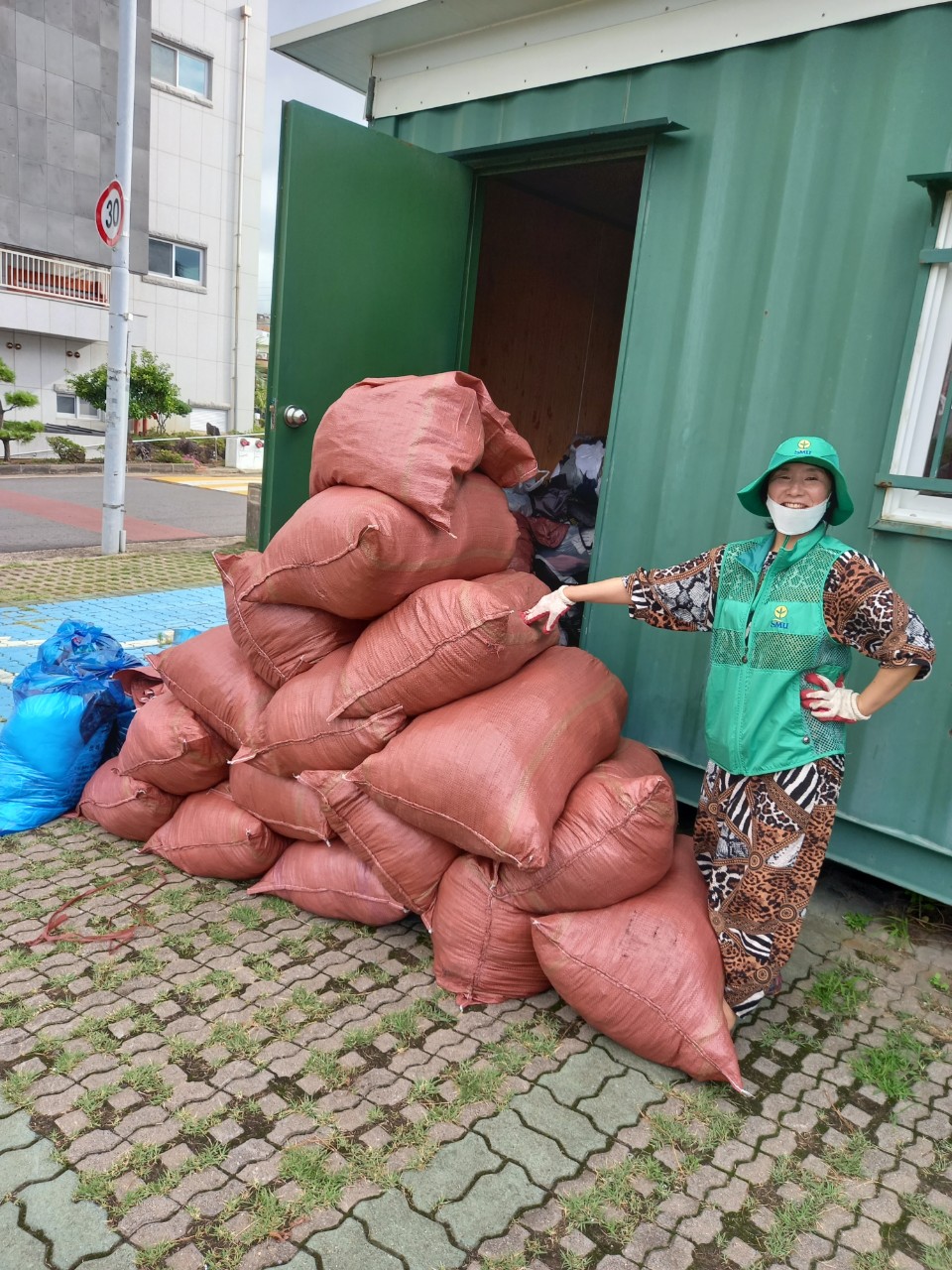 삼양동새마을부녀회 헌 옷 수집 첨부이미지