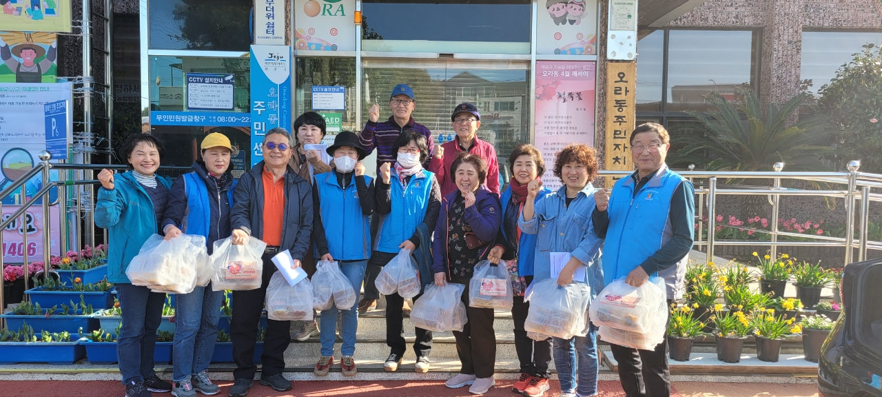 오라동장애인지원협의회, 관내 장애인가구에 사랑의 밑반찬 전달 첨부이미지