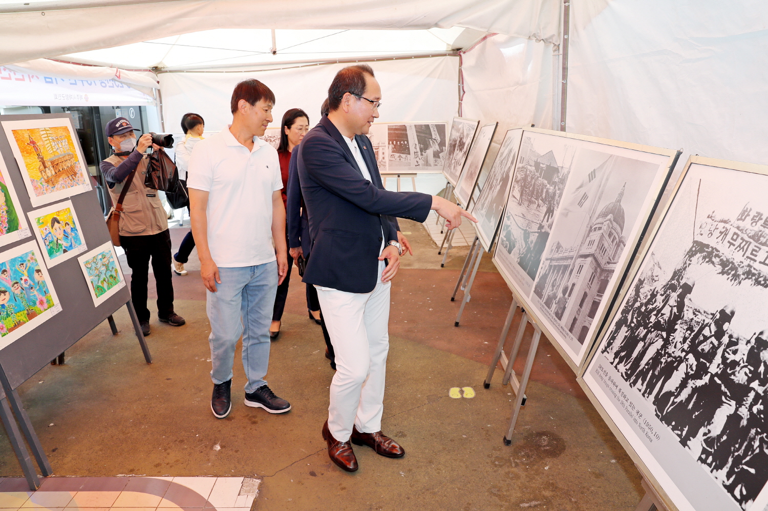 제주시재향군인회 6.25기념 사진전시회 첨부이미지