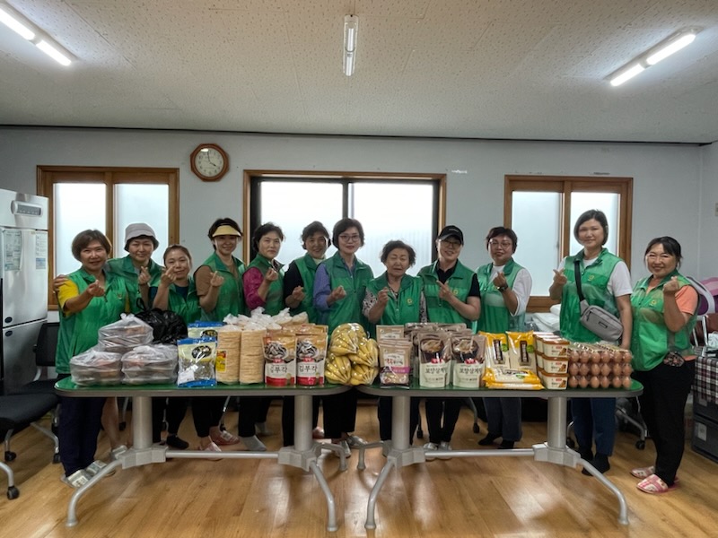 오라동 새마을부녀회 저소득층 반찬나눔 봉사 첨부이미지