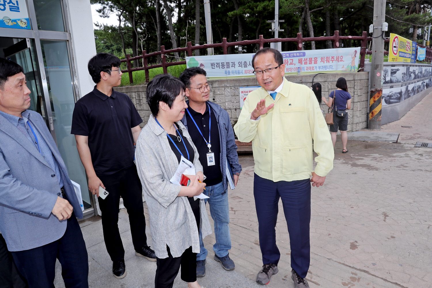 서부 해수욕장 운영 상황 현장 점검 첨부이미지