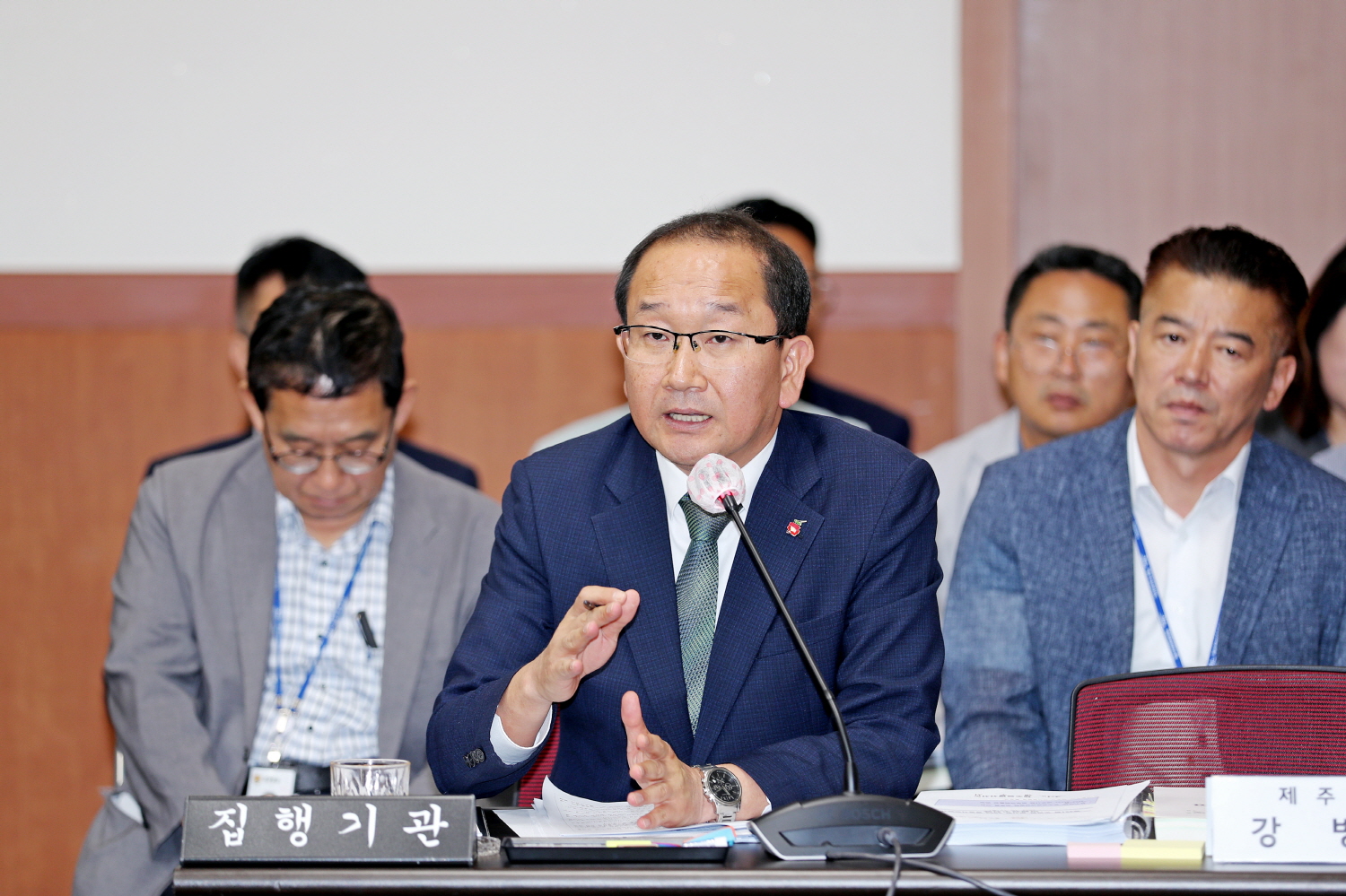 도의회 농수축경제위원회 행정사무감사 첨부이미지