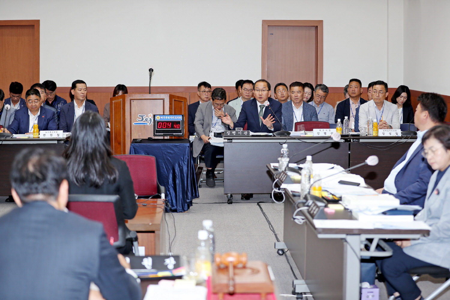 도의회 농수축경제위원회 행정사무감사 첨부이미지