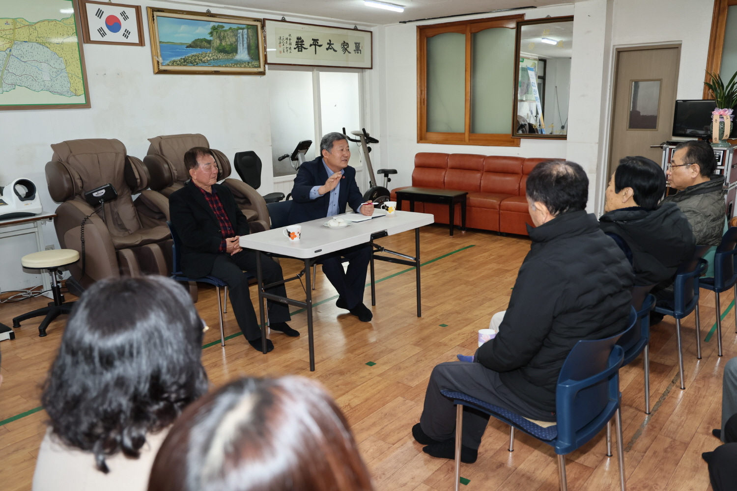 을사년 새해맞이 경로당 방문 첨부이미지