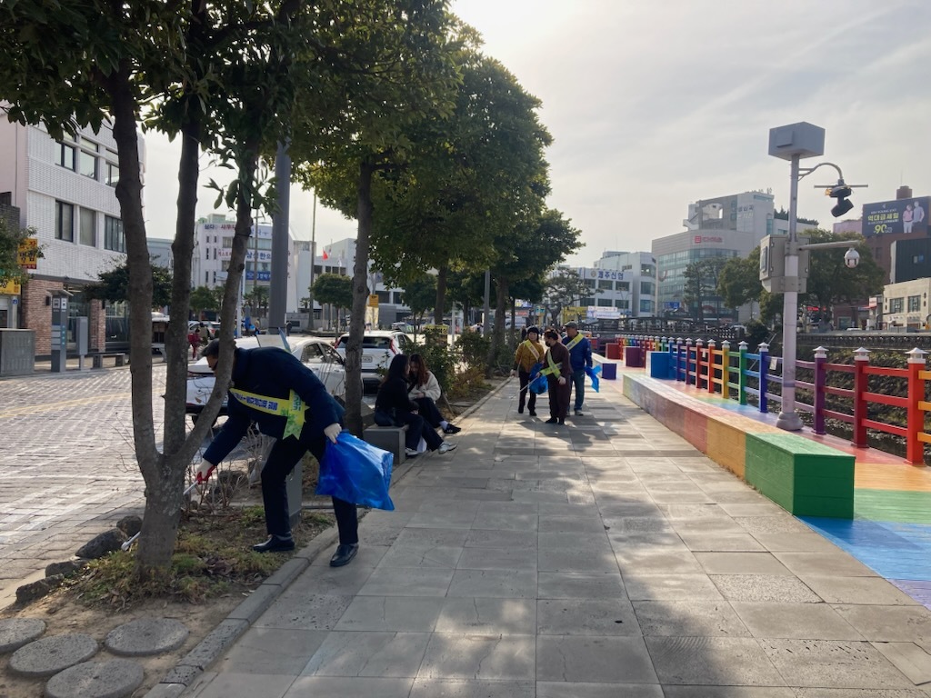 일도1동 설 맞이 범시민 대청결 운동 추진 첨부이미지