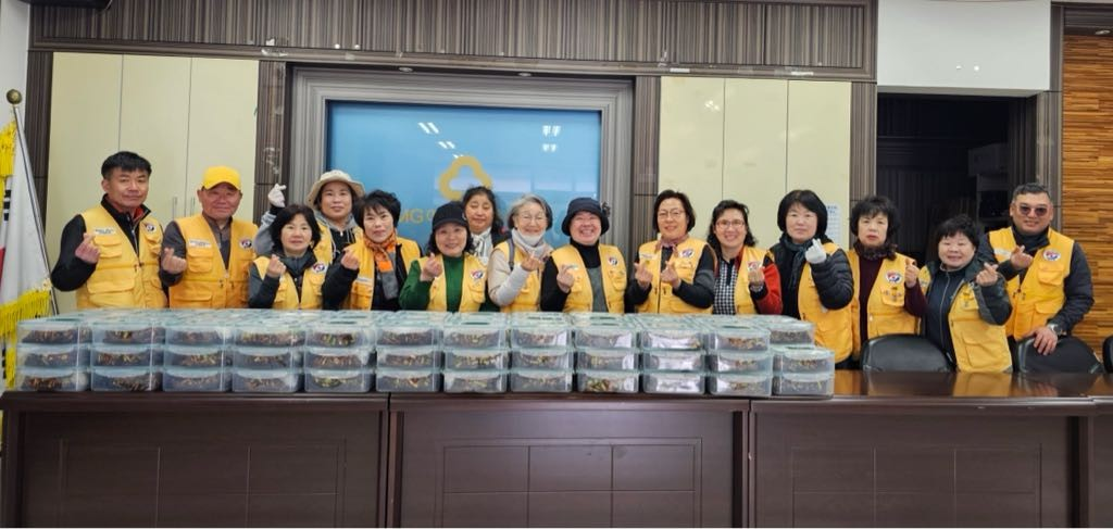 아라동적십자봉사회, 마농지 담그기 봉사로 이웃사랑 실천 첨부이미지