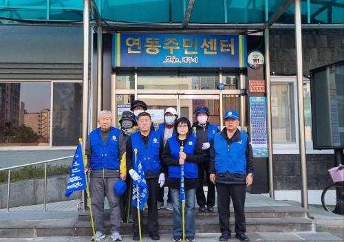 바르게살기운동연동위원회, 교통질서 캠페인 실시