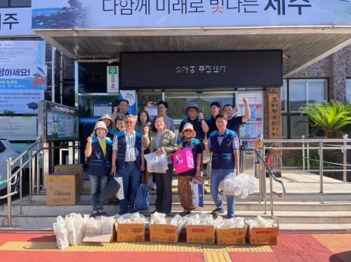 오라동지역사회보장협의체, 독거노인가구 밑반찬 및 후원물품 전달
