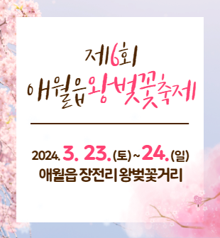 제6회 애월읍왕벚꽃축제