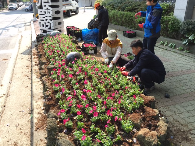 삼도1동 주민자치위원회 원예교실 운영 첨부이미지