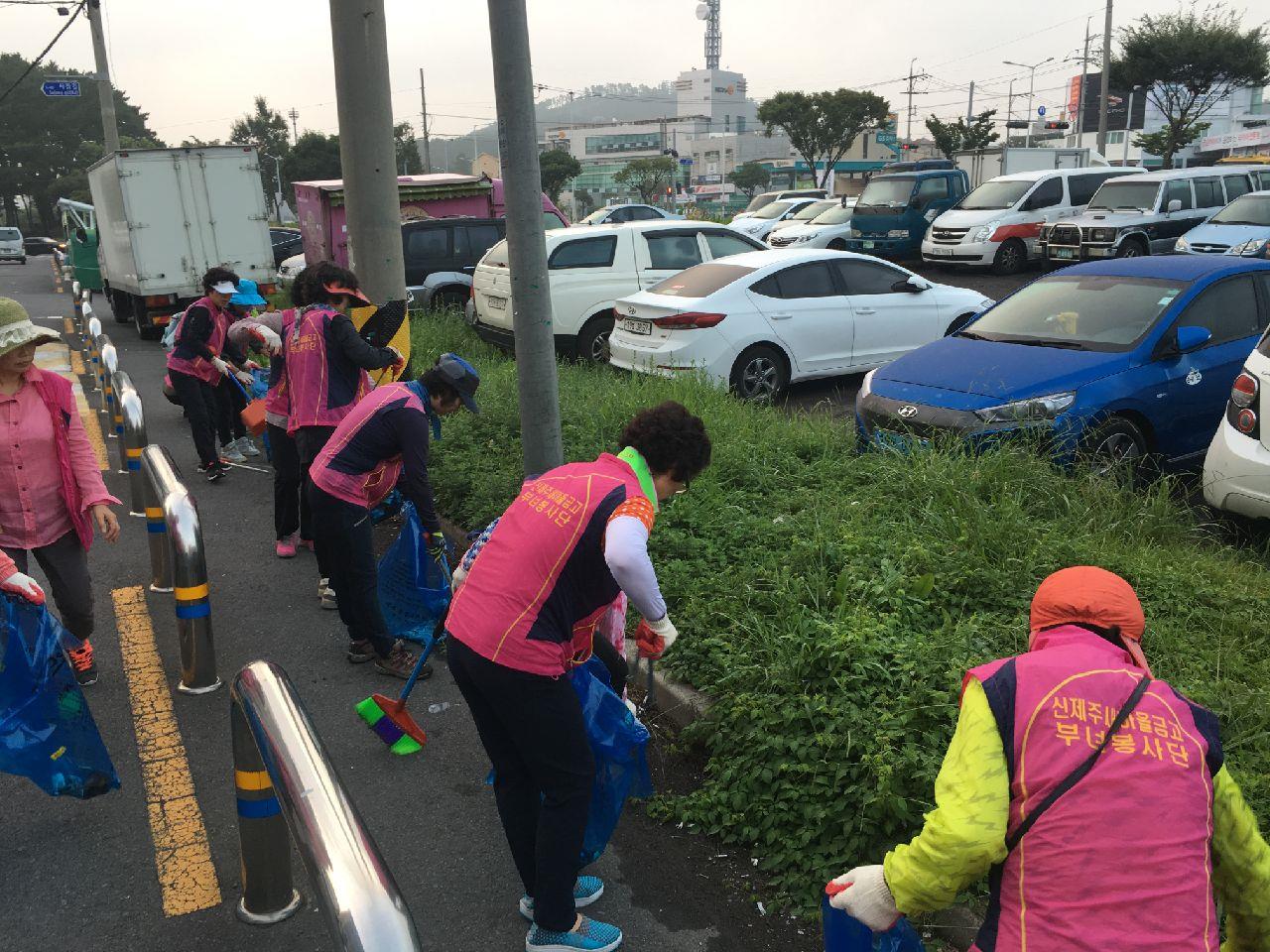 신제주 새마을금고부녀회, 환경정비 활동 실시 첨부이미지